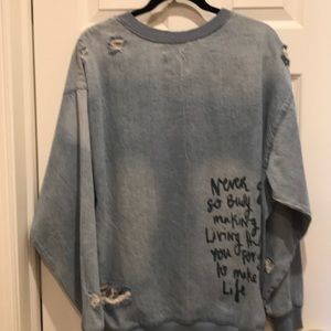 Men’s Denim sweatshirt
